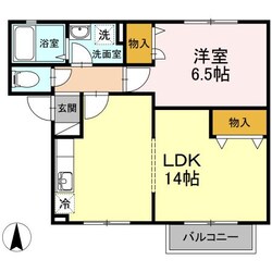 パサージュⅡの物件間取画像